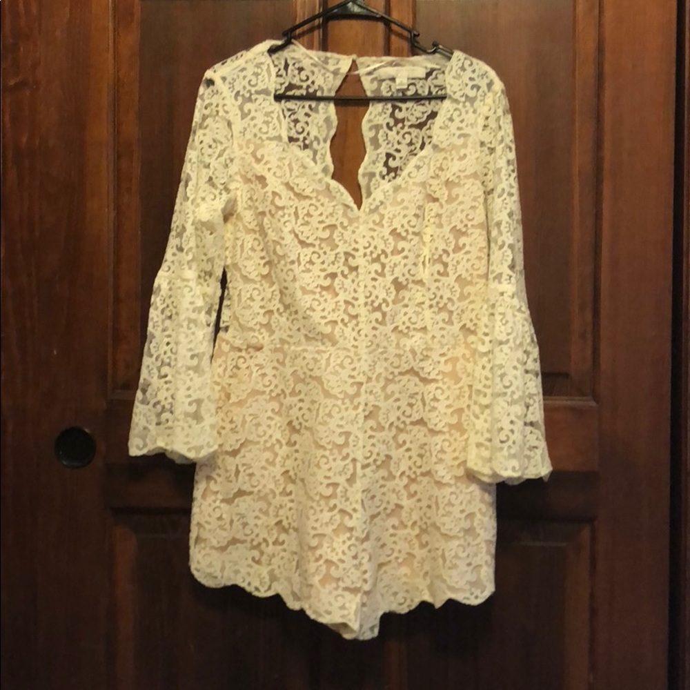 Lauren Conrad Lace Romper